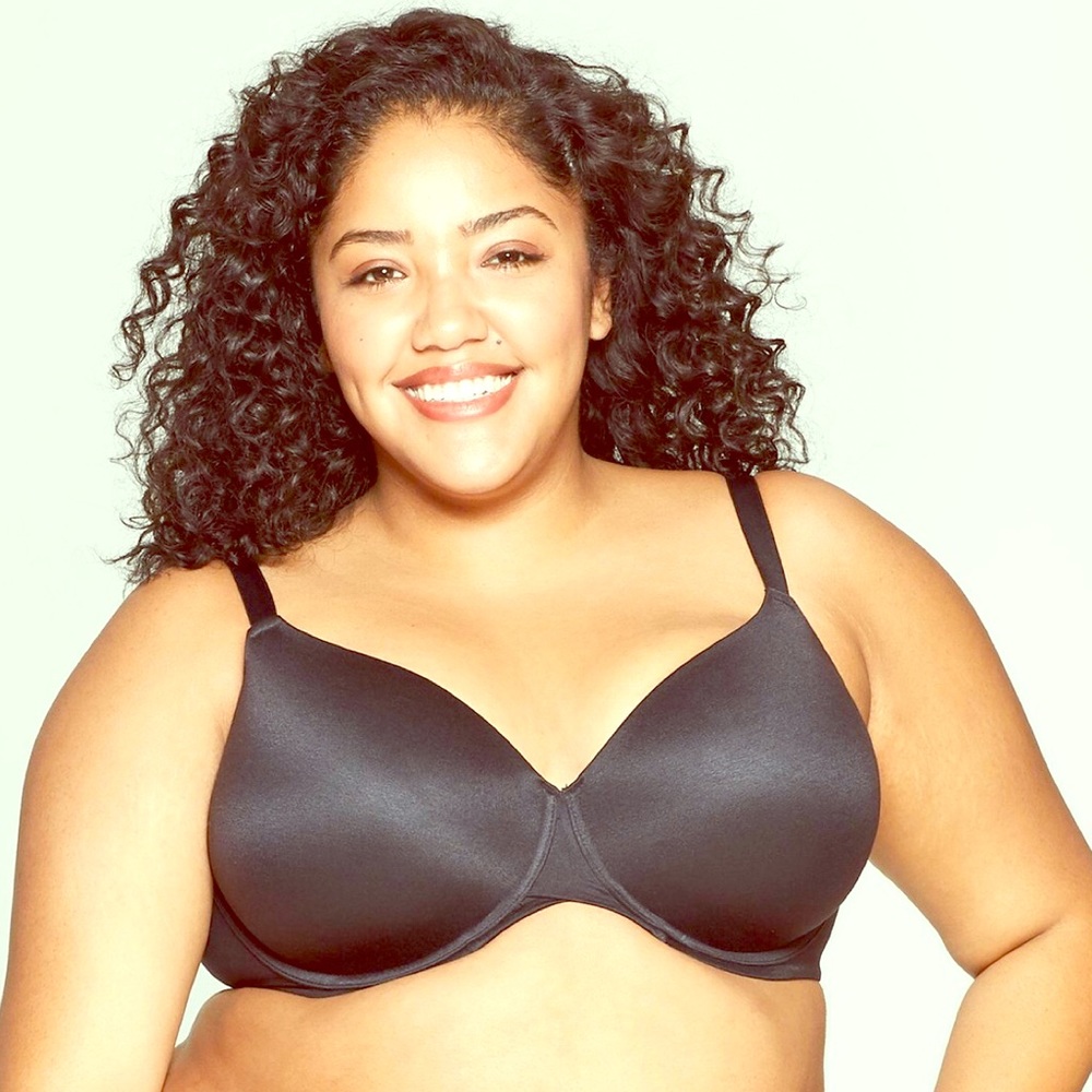 Women’s plus size 46G black T-shirt bra Auden